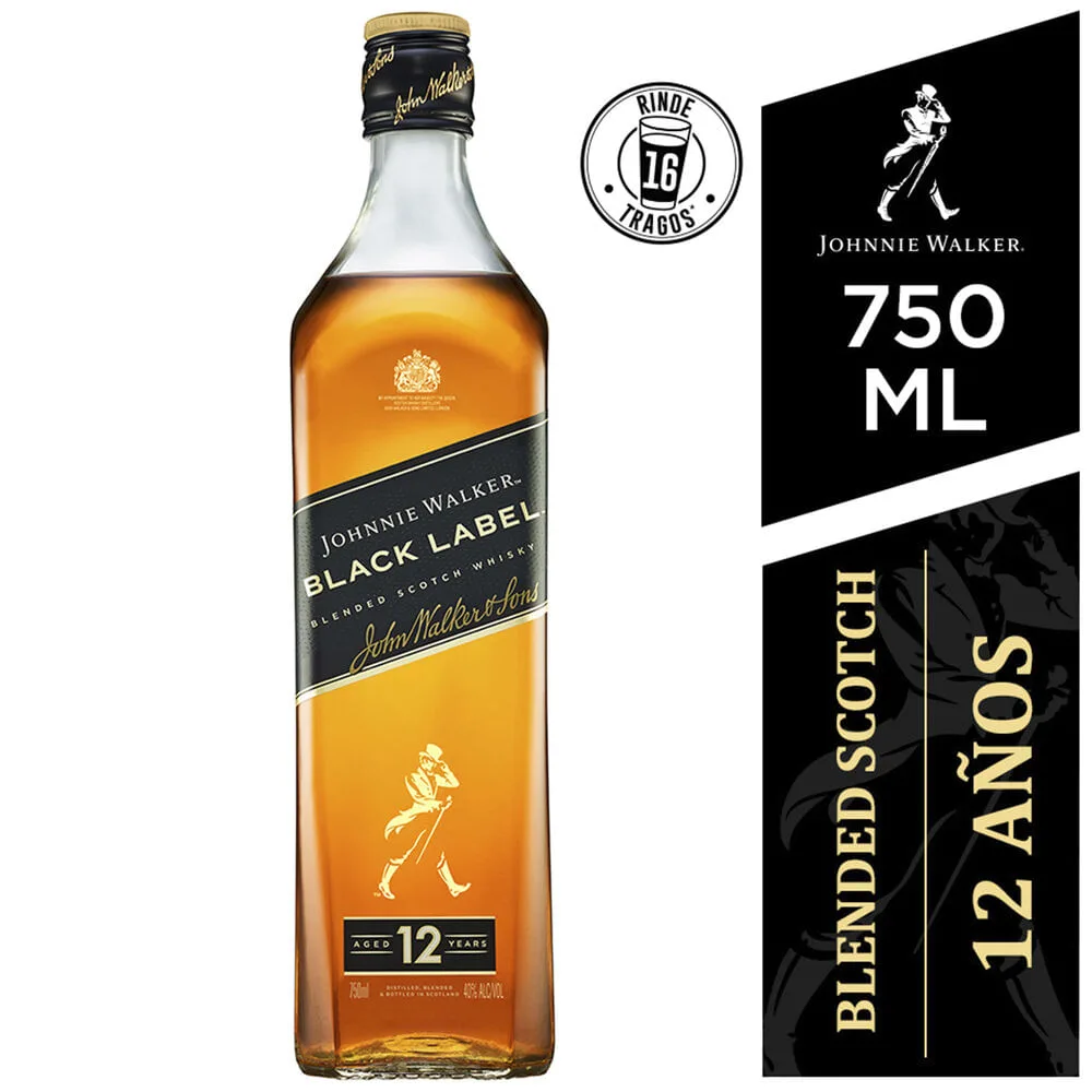 Johnnie Walker Black Lebel 750 Ml
